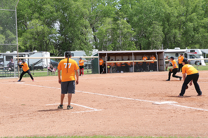 The Kahkewistahaw Jays played against the Fleming Jets at the beginning of the day.